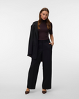 Calças Wide Leg - Preto