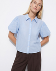 Camisa Curta - Azul Claro