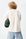 T-shirt com Estampado Traseiro - Bege