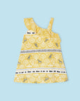 Vestido Estampado - Amarelo