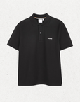 Polo com Logo - Preto