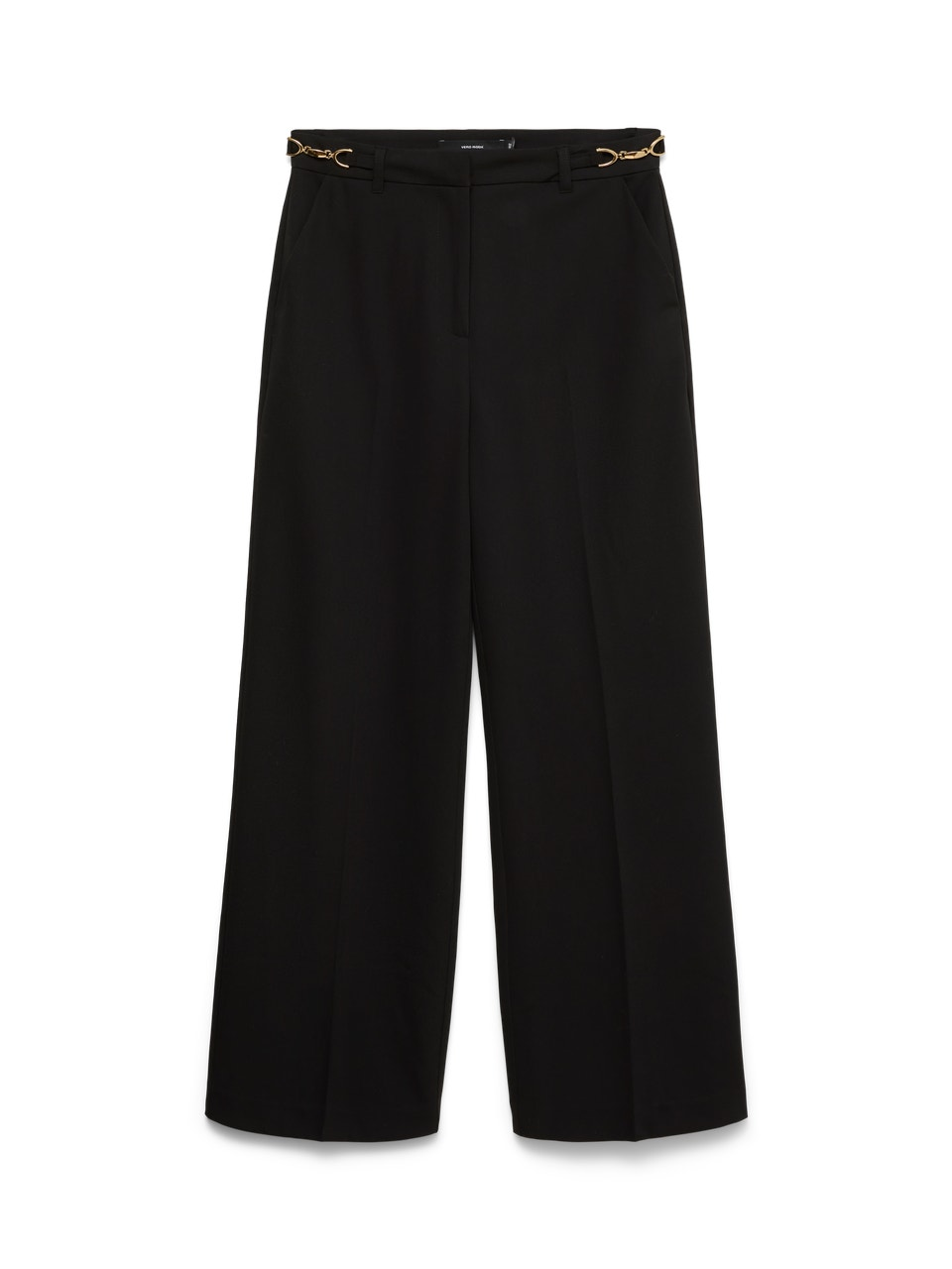 Calças Wide Leg - Preto