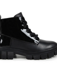 Botas com Atacadores - Preto