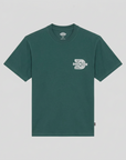 T-shirt com Estampado Traseiro - Verde