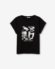 T-shirt Estampada - Preto