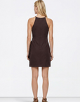 Vestido Curto - Castanho