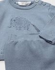 Conjunto de 2 Peças - Azul Médio