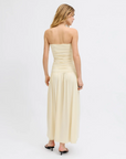 Vestido Bandeau - Amarelo