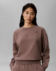 Sweat com Logo - Bege