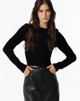 Top de Malha Cut Out - Preto