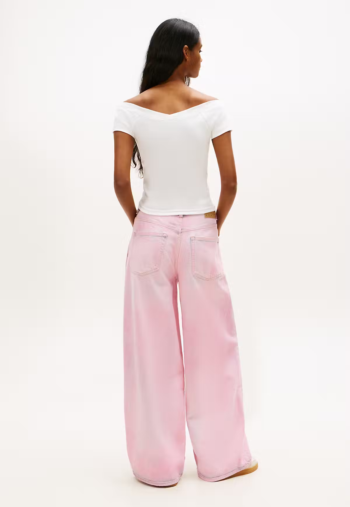 Top Decote Barco - Branco