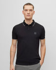 Polo Slim Fit - Preto