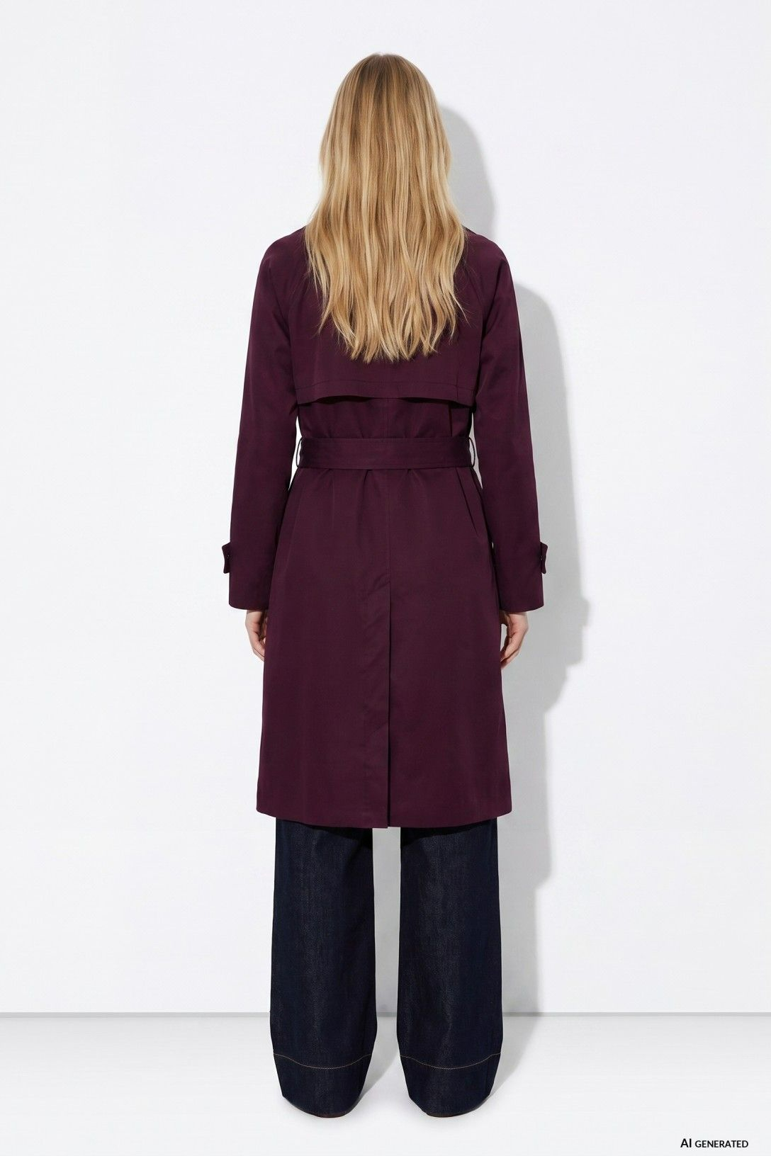 Gabardine Comprida - Bordo