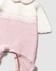 Babygrow de Malha - Rosa