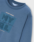 Camisola de Manga Comprida - Azul Claro