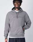 Hoodie Bordada - Cinza