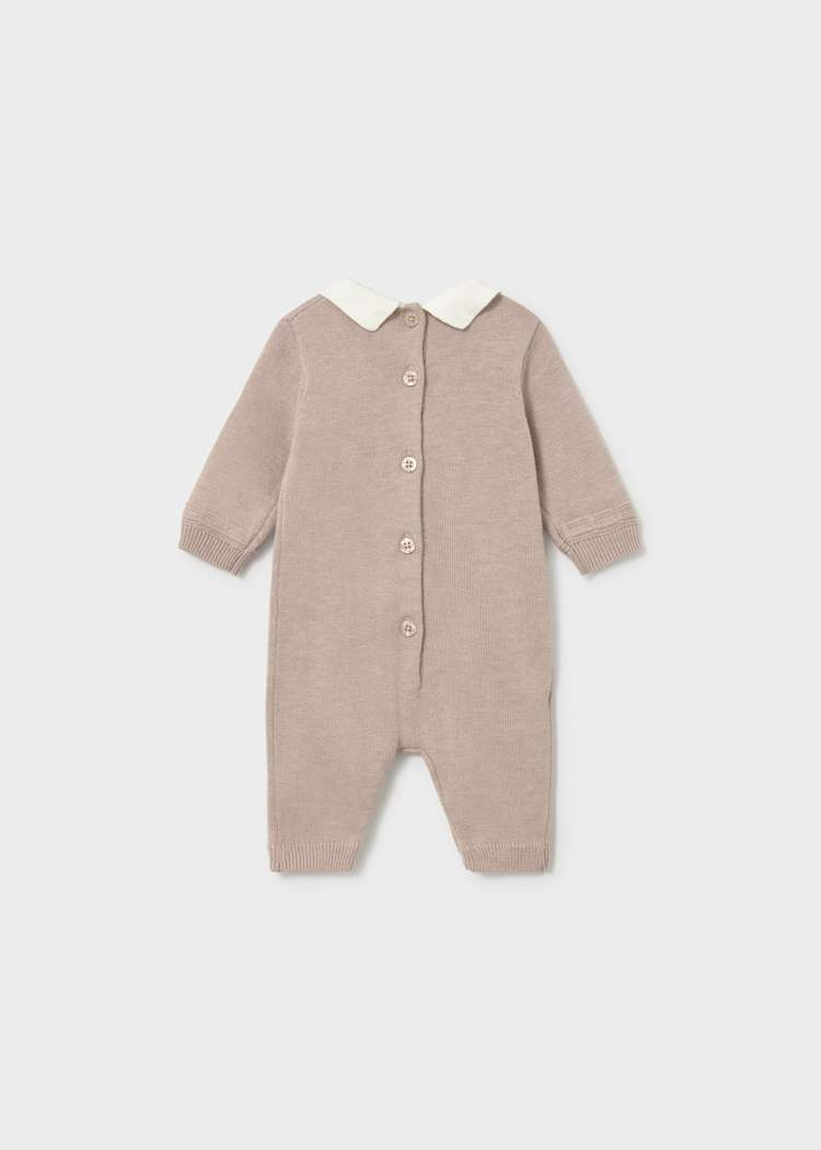 Babygrow de Malha - Bege