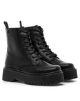 Bota Estilo Militar - Preto