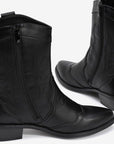 Bota Estilo Cowboy - Preto