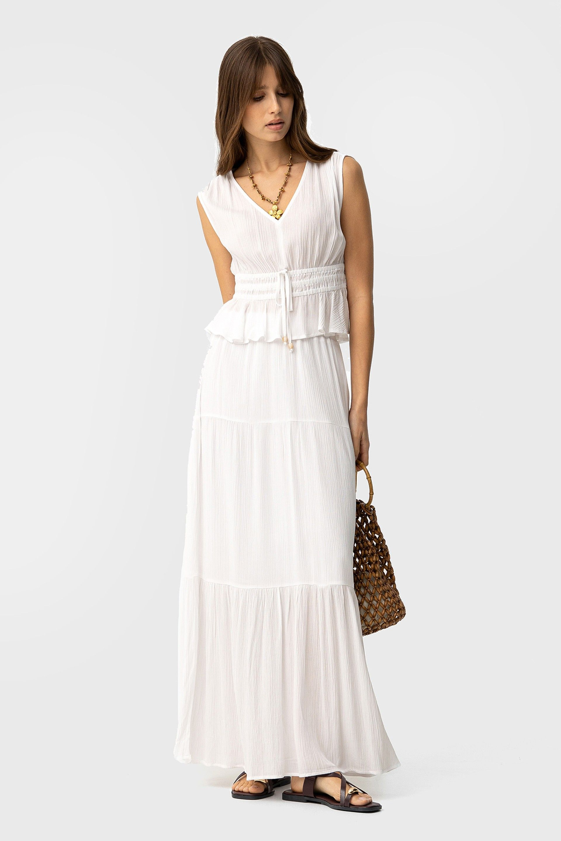 Saia Midi - Branco