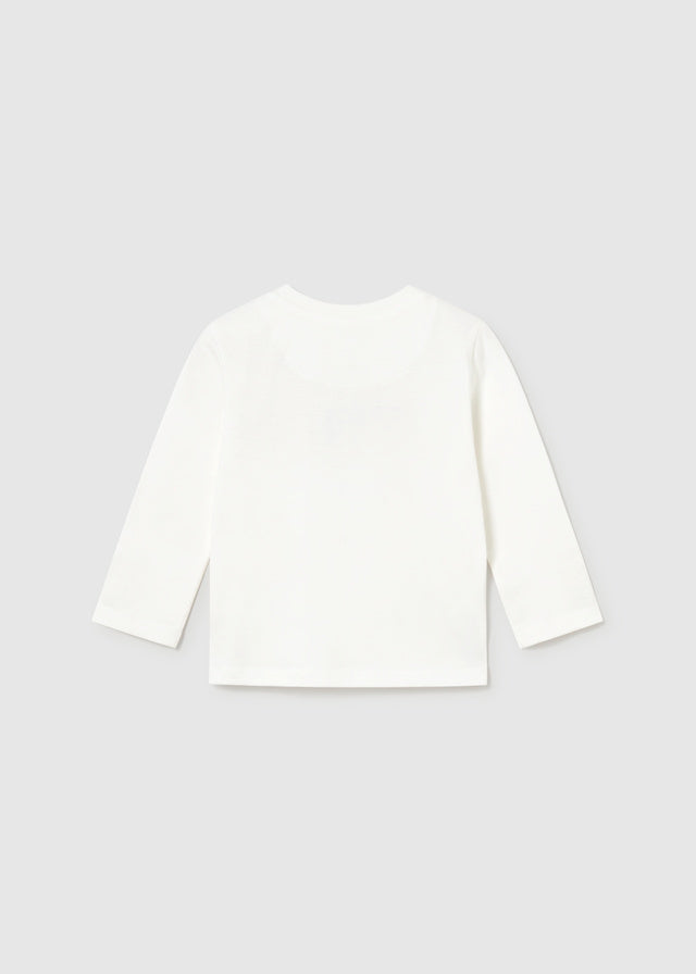 Camisola de Manga Comprida - Branco