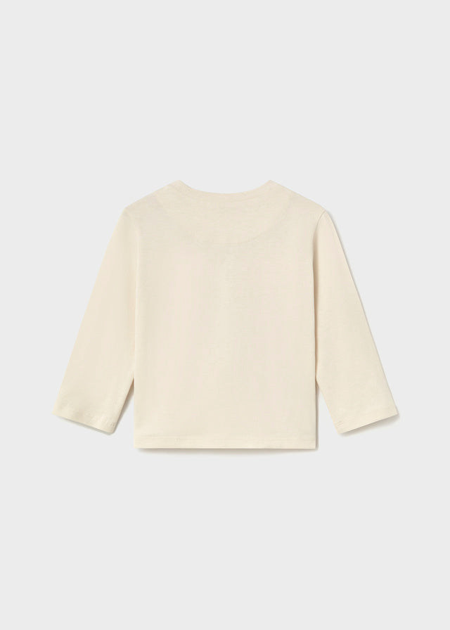 Camisola de Manga Comprida - Bege
