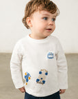 Camisola de Manga Comprida - Branco