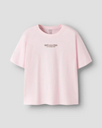 T-shirt com Estampado Traseiro - Rosa