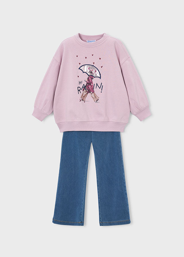 Conjunto de 2 Peças - Rosa