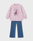 Conjunto de 2 Peças - Rosa