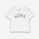 T-shirt com Logo - Dourado