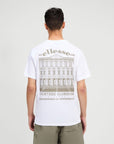 T-shirt com Estampado Traseiro - Branco