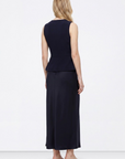 Vestido Midi - Marinho