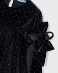Vestido de Veludo - Preto