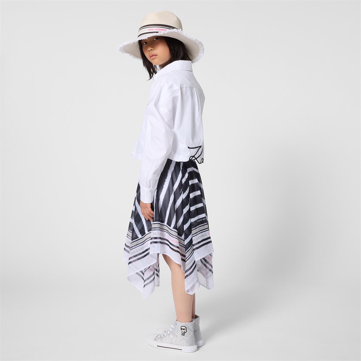 Camisa Cropped - Branco