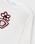 Camisola de Manga Comprida - Bordo