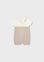 Babygrow de Malha - Bege