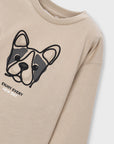 Camisola de Manga Comprida - Bege