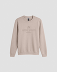 Sweat com Relevo - Bege