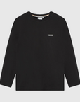 Sweatshirt com Logo Boss - Preto