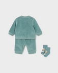 Conjunto de 2 Peças - Verde água