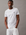 T-shirt Slim com Logo - Branco
