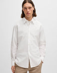 Camisa Bordada - Branco