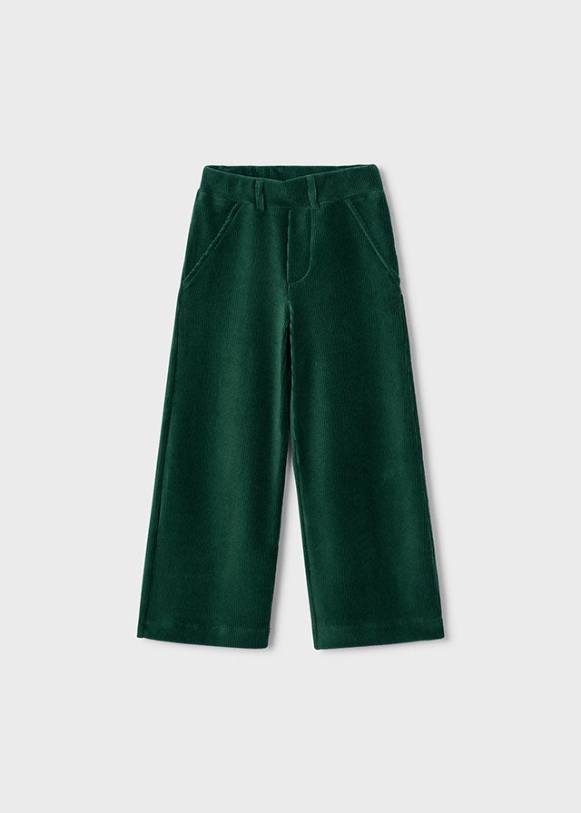 Calças de Bombazine - Verde