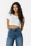 T-shirt Crop Top - Branco