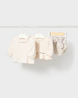 Conjunto de 3 Peças - Crú
