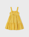 Vestido Perfurado - Amarelo