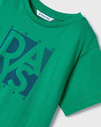 T-shirt com Estampado - Verde