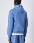 Hoodie Bordada - Azul Claro