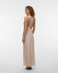 Vestido Midi - Bege